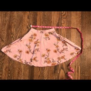 FOREVER 21 flower print skirt